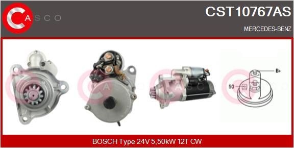 CASCO CST10767AS Starter motor 0061512401