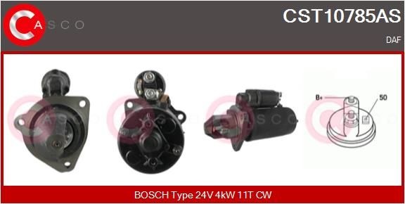 CASCO CST10785AS Anlasser für DAF CF 75 LKW in Original Qualität