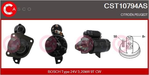 CASCO CST10794AS Starter motor 5802.C5