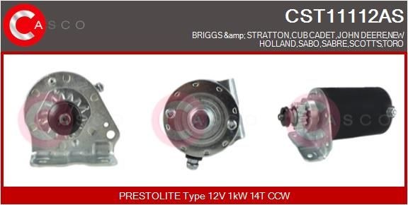 CASCO CST11112AS Starter motor SE501848