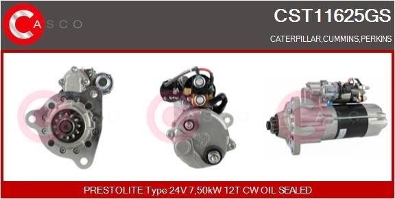 CASCO CST11625GS Starter motor 3965284