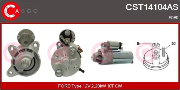 CASCO CST14104AS Starter motor 1 008 835