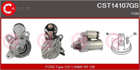 CASCO CST14107GS Starter motor 4033064