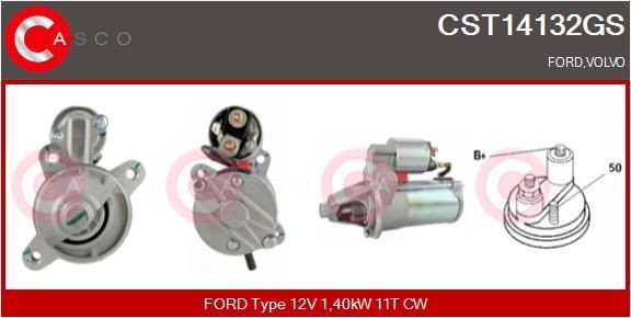Great value for money - CASCO Starter motor CST14132GS