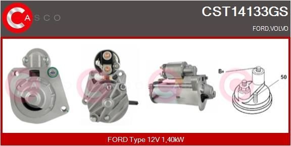Original CASCO Engine starter motor CST14133GS for FORD KUGA