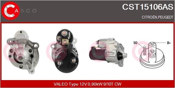 CASCO CST15106AS Starter motor 5802 C9