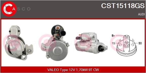 CASCO CST15118GS Starter motor 079-911-023DX