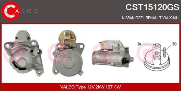 CASCO CST15120GS Starter motor 82 00 634 603