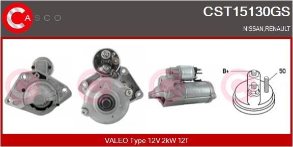 CASCO CST15130GS Starter motor 1202511