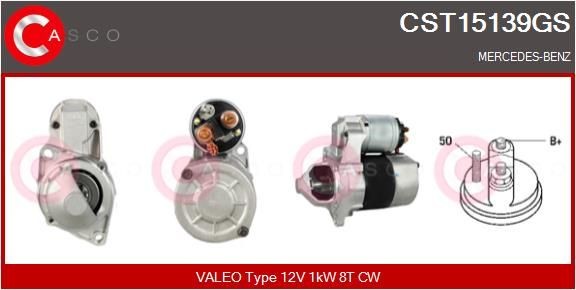 CASCO CST15139GS Starter motor 006 151 03 01 80