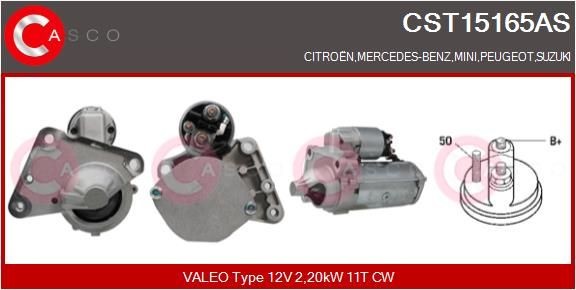 CASCO CST15165AS Starter motor 5802.AE