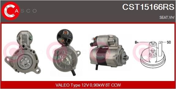 CASCO CST15166RS Starter motor 047911023BX