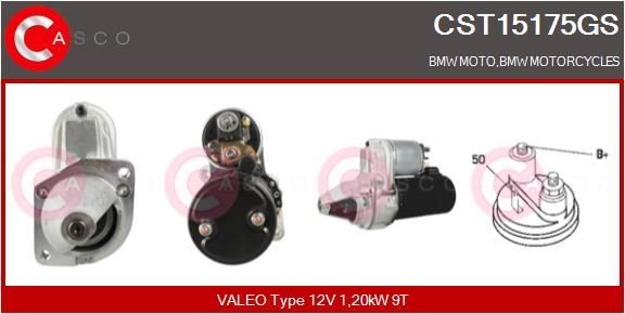 CASCO CST15175GS Starter motor 12411244606