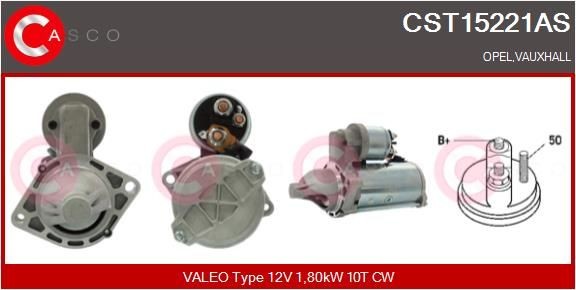 Great value for money - CASCO Starter motor CST15221AS
