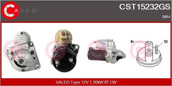 CASCO CST15232GS Starter motor 12-41-7-835-735
