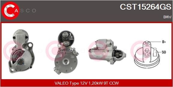 CASCO CST15264GS Starter motor 12 31 2 306 140