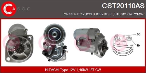 CASCO CST20110AS Starter motor S114- 257G