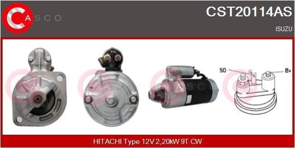 CASCO CST20114AS Starter motor 5811000801