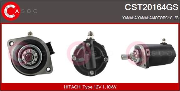 CASCO CST20164GS Starter motor S114323C