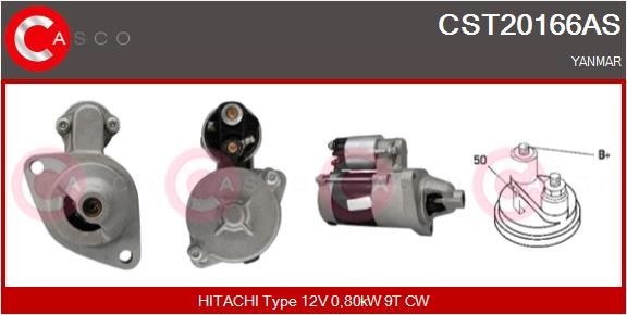 CASCO CST20166AS Starter motor 11435177011