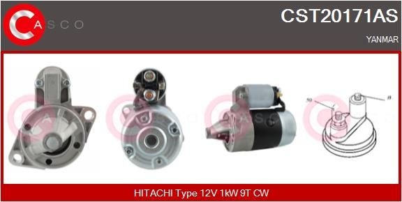CASCO CST20171AS Starter motor S114194