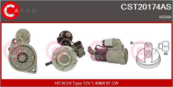 CASCO CST20174AS Starter motor 23300-12G05