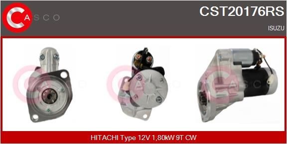 CASCO CST20176RS Starter motor 8971287470