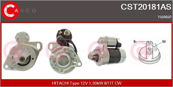 CASCO CST20181AS Starter motor S114-625