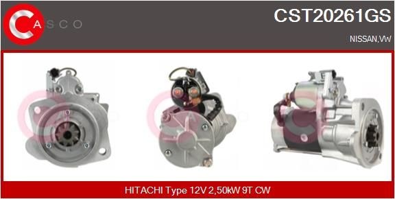 CASCO CST20261GS Starter motor 23300-MA70C