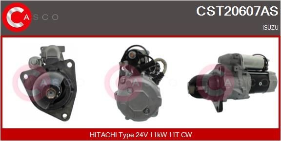 CASCO CST20607AS Starter motor 1-81100-0960