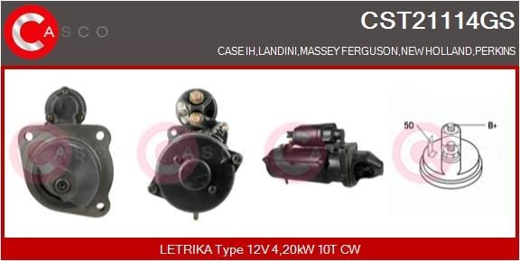 CASCO CST21114GS Starter motor 3691576M91