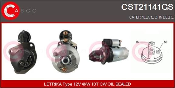 CASCO CST21141GS Starter motor 9G6941