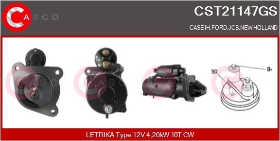 CASCO CST21147GS Starter motor 82021372