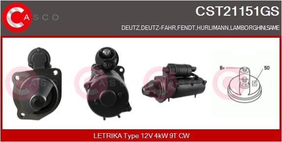 CASCO CST21151GS Starter motor F716900060010
