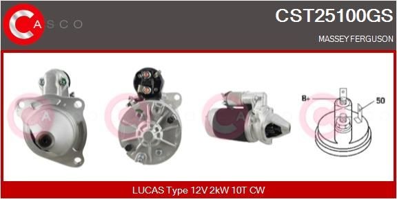 CASCO CST25100GS Starter motor 2873 A 012
