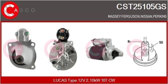 CASCO CST25105GS Starter motor 2873A010