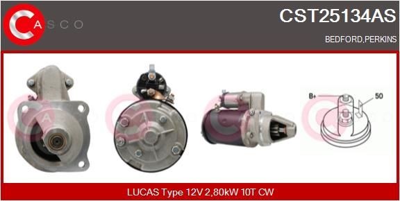 CASCO CST25134AS Starter motor 37701400