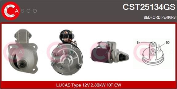 CASCO CST25134GS Starter motor 37701400