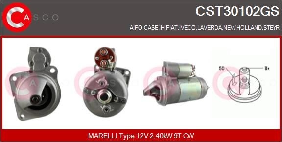 CASCO CST30102GS Starter motor 8422 4935