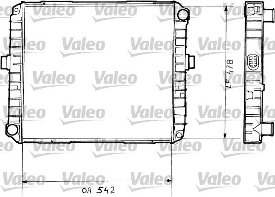 VALEO 730377 Kühler, Motorkühlung für IVECO EuroCargo I-III LKW in Original Qualität