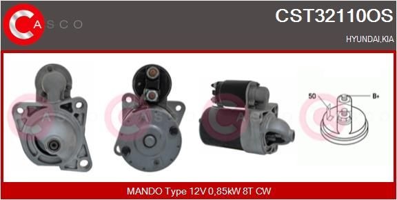 CASCO CST32110OS Starter motor KB303-18400