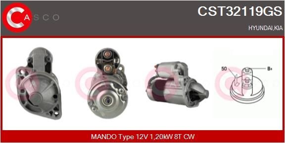CASCO CST32119GS Starter motor 36100-23061