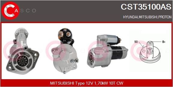CASCO CST35100AS Starter motor 3610042010