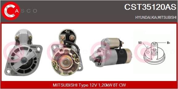 CASCO CST35120AS Starter motor 36100 32610