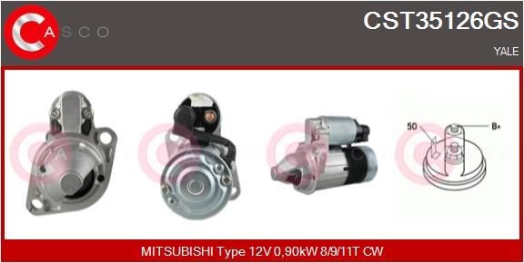CASCO CST35126GS Starter motor FFSN-18-400