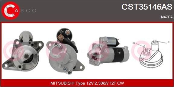 CASCO CST35146AS Starter motor M 002 T88 671