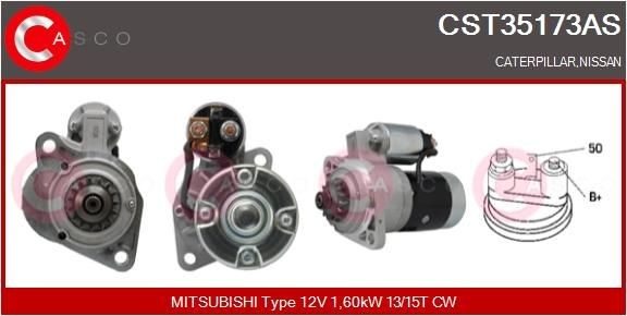 CASCO CST35173AS Starter motor M002T50381