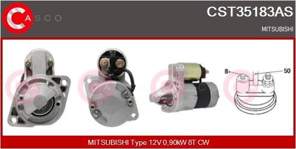 CASCO CST35183AS Starter motor M 003 T44 182