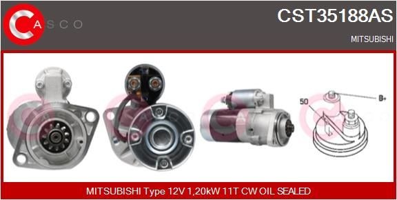 CASCO CST35188AS Starter motor M002T58581