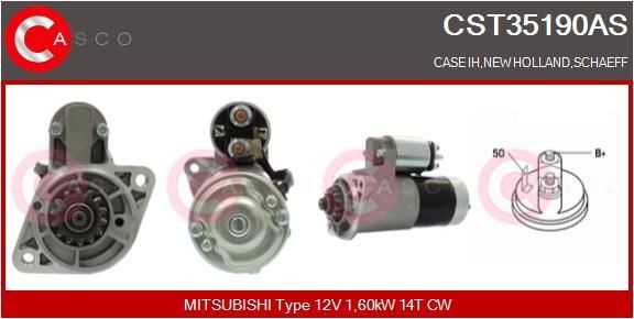 CASCO CST35190AS Starter motor VA30L6610500